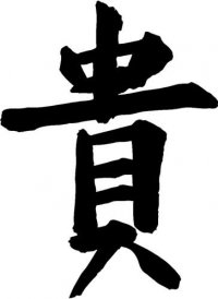 Honour (kuei) Kanji