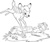 Bambi with Thumper (C)