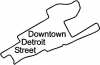 Downtown Detroit Street Circuit Racetrack