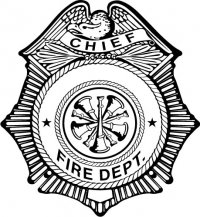 Chief Fire Dept Shield (B)