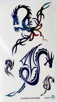 Dragons Temporary Tattoos