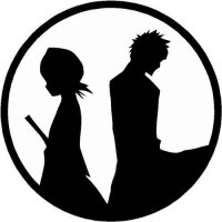 Ichigo Kurosaki & Rukia Kuchiki Manga Anime