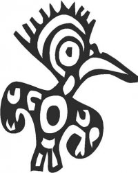 Mexican Ornament - Bird (C)