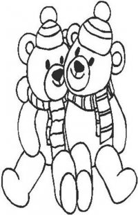Hugging Teddies